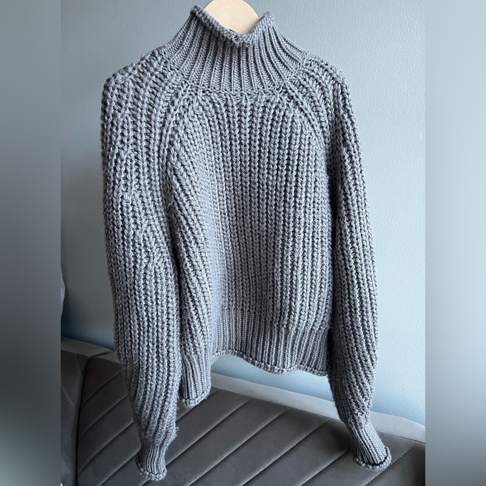 H&M Chunky Taupe Knit Sweater